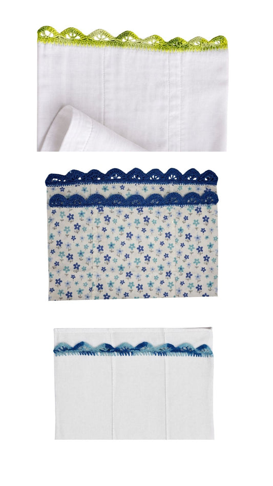 Pañitos de bebé tejidos