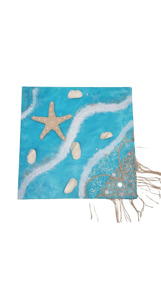 Taller pintado, tejido y macramé