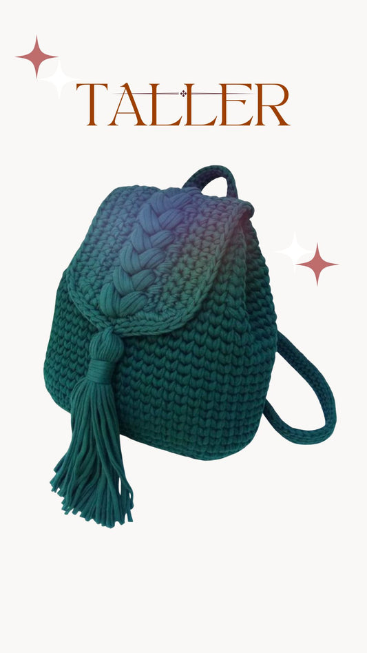 Taller Cartera Tejida (Back Pack)