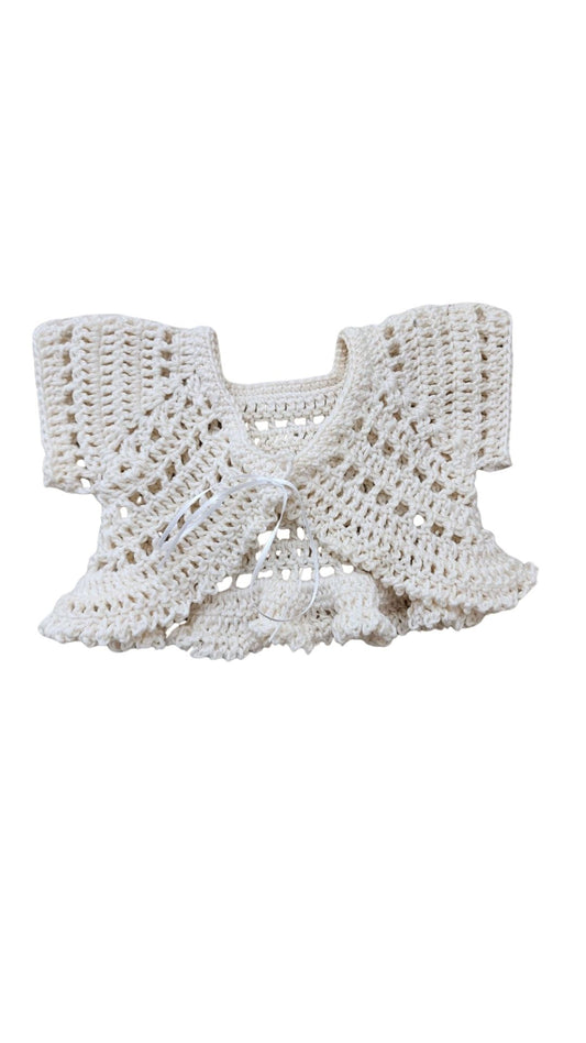 Taller Bolero de niña tejido