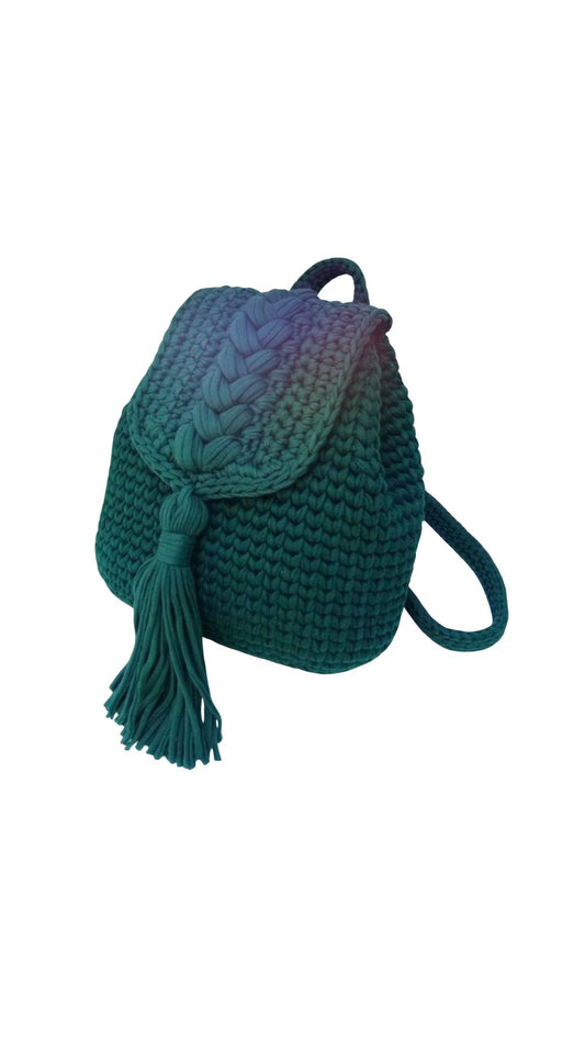 Taller Cartera Tejida (Back Pack)