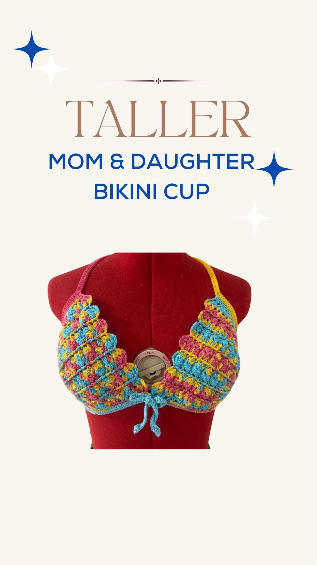 Taller Mom & Daughter Bikini Cup