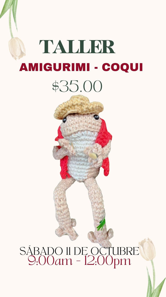 Taller Amigurimi - Coqui