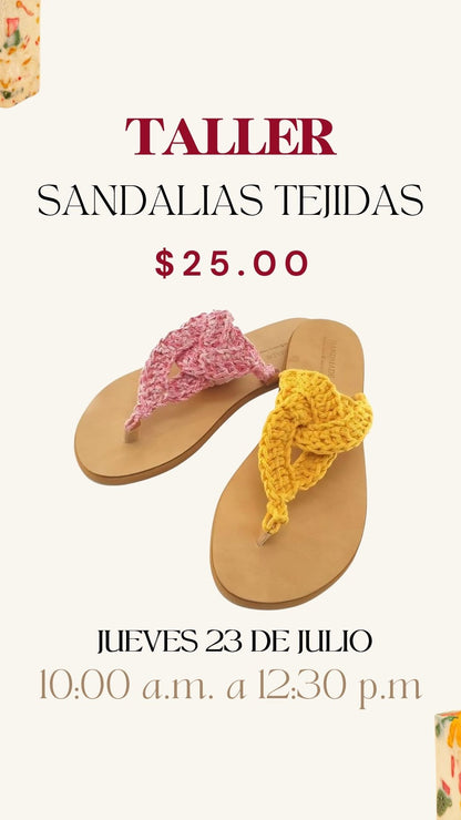 Sandalias Tejidas