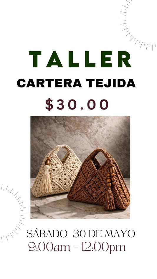 Cartera tejida