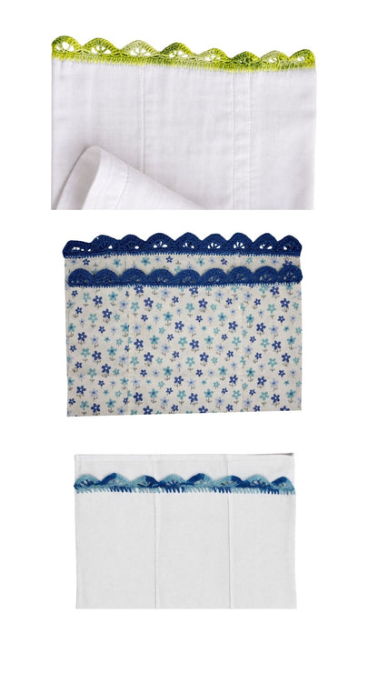 Pañitos de bebé tejidos