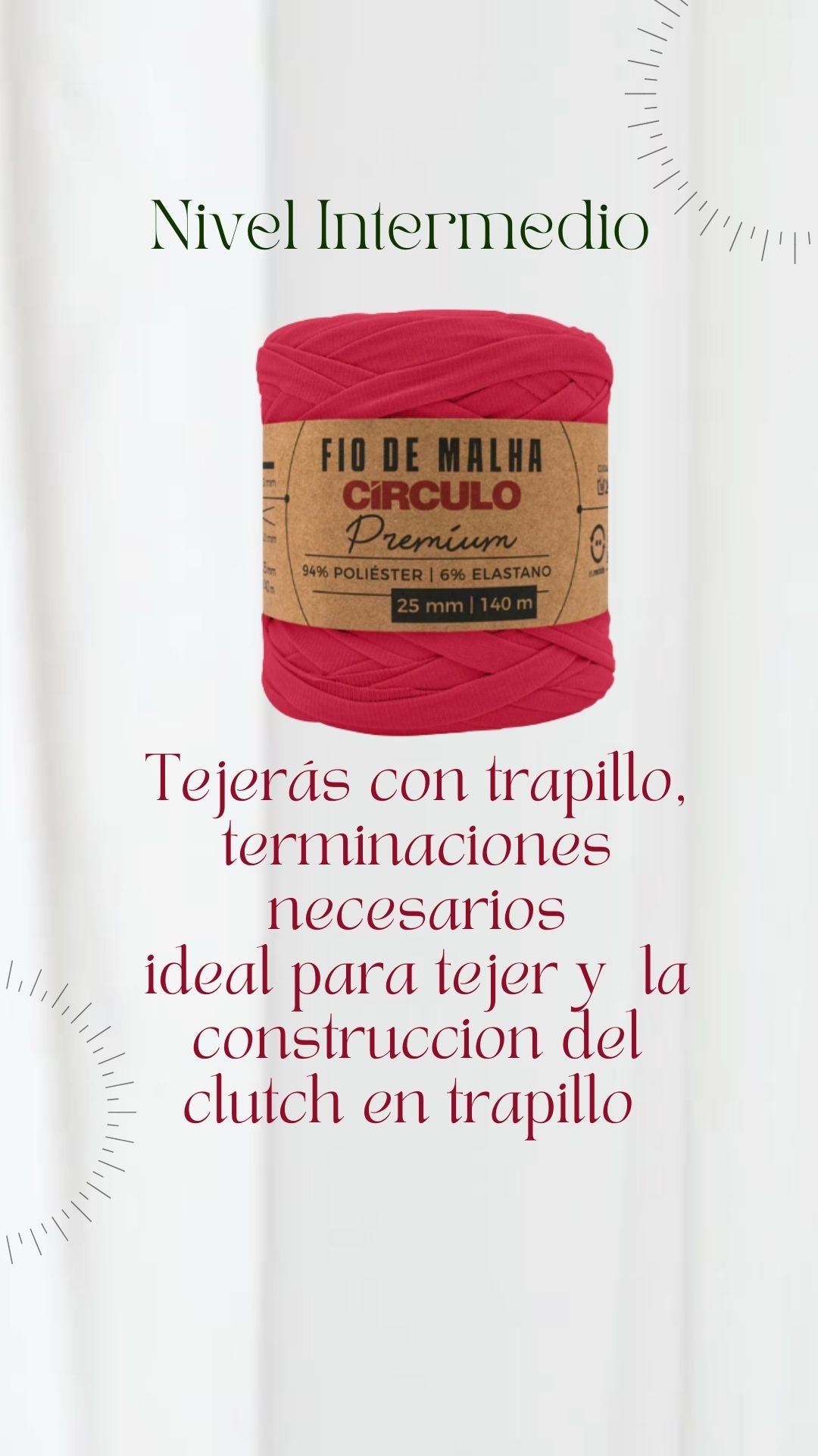 Taller Clutch en Trapillo