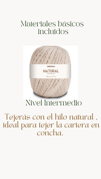 Taller Cartera de concha