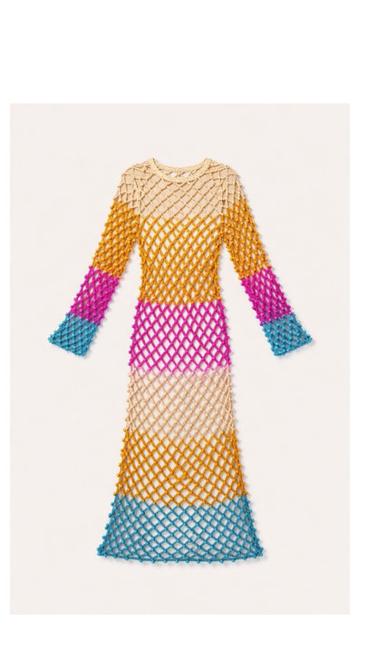 Top dress con beads