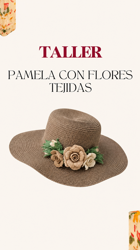 Talller Pamela con Flores Tejidas