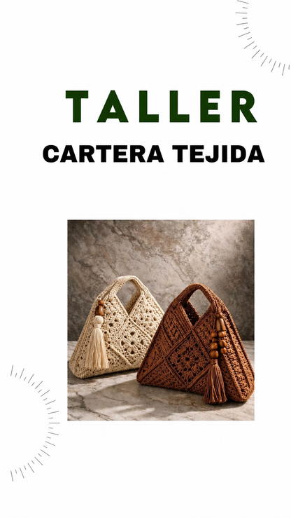 Cartera tejida