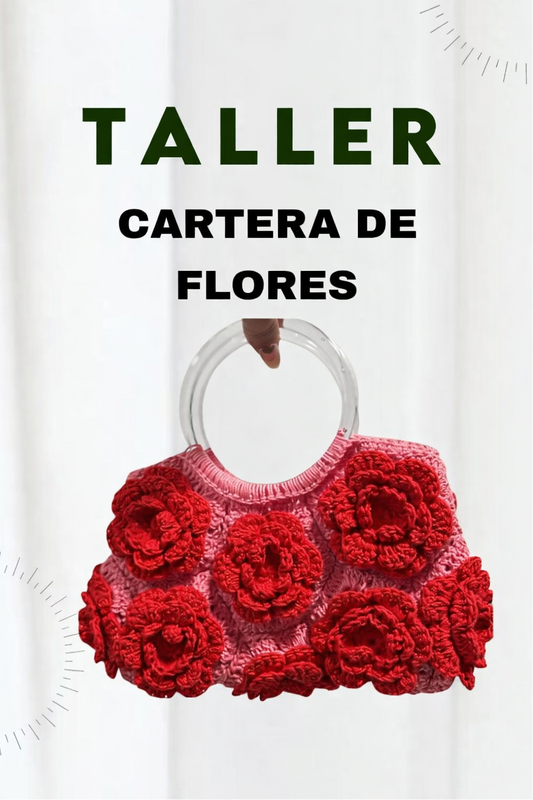 Cartera de  Flores