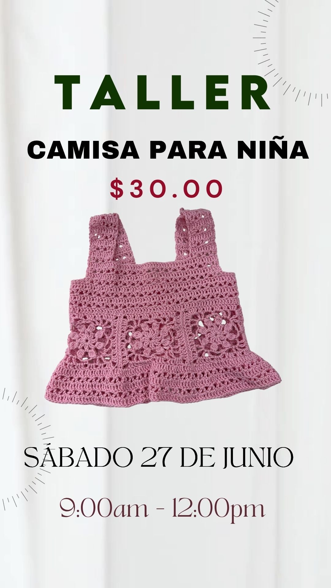 Camisa para niña