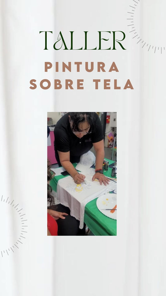 Taller Pintura sobre tela
