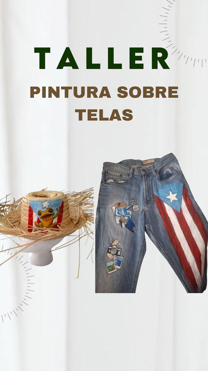 Taller Pintura sobre tela