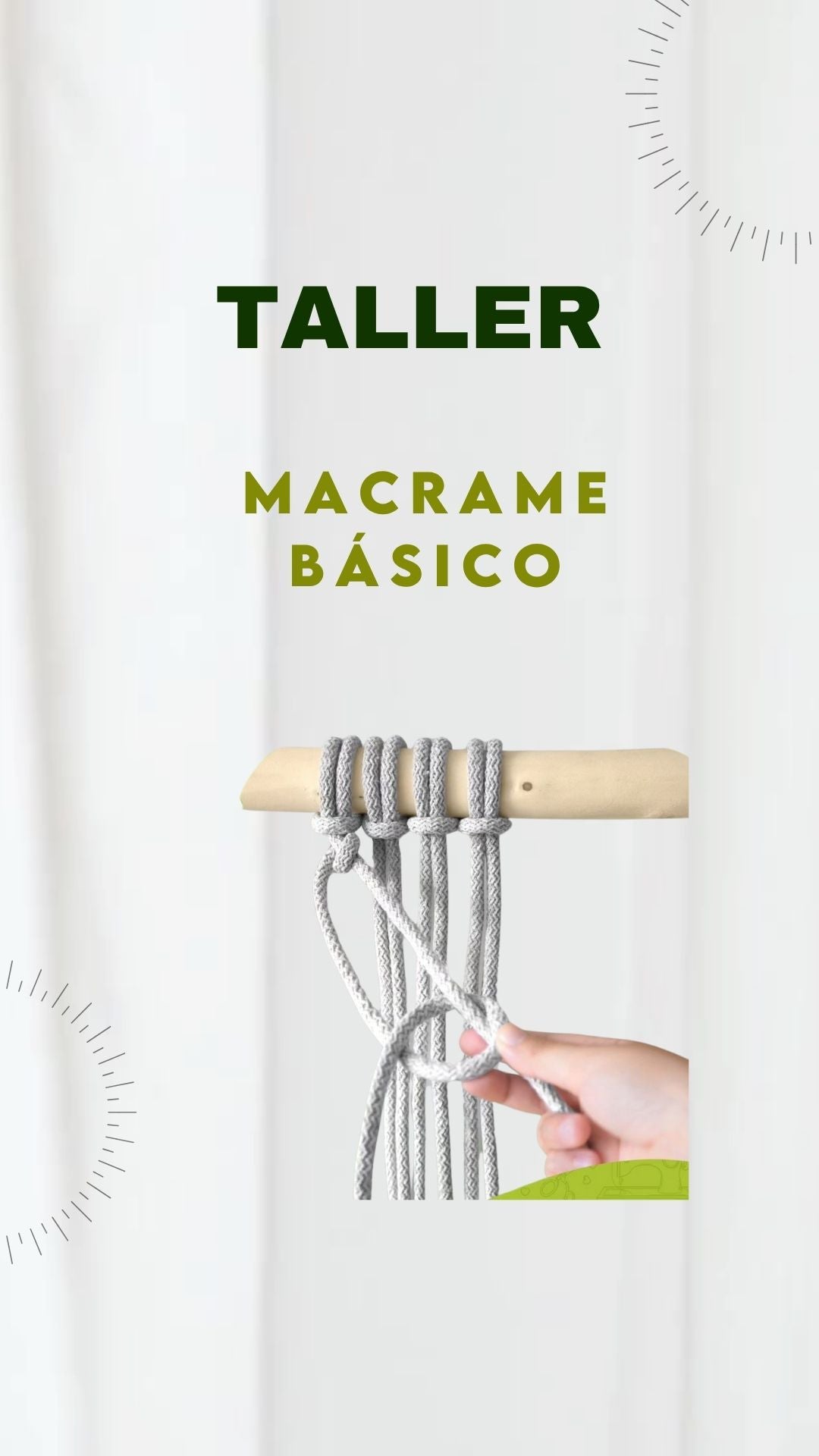 Taller Macramé Básico