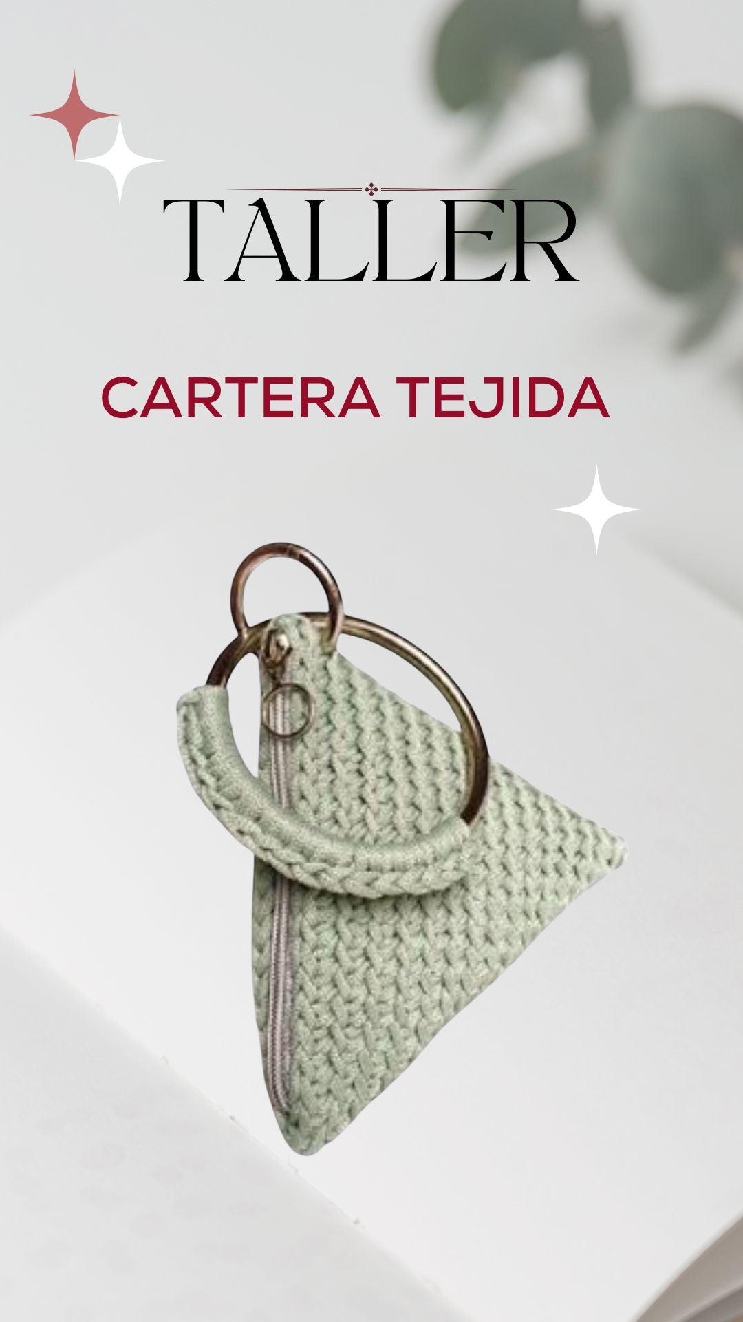 Taller Cartera Tejida