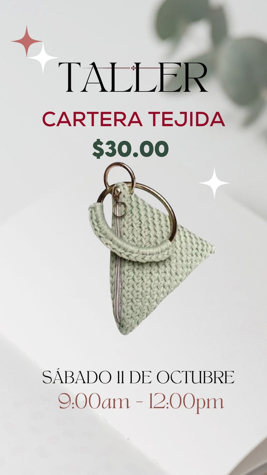 Taller Cartera Tejida