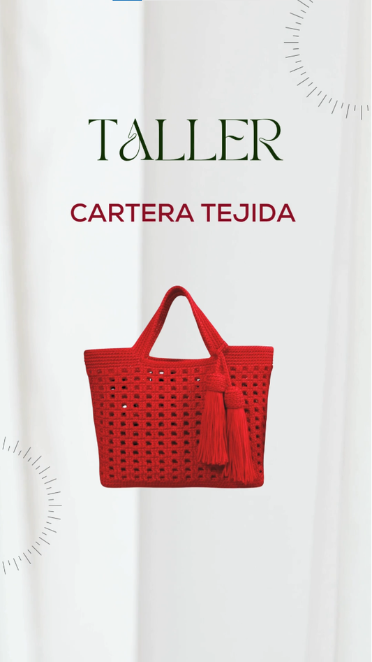 Taller Cartera Tejida