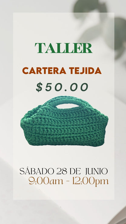 Taller Cartera Tejida