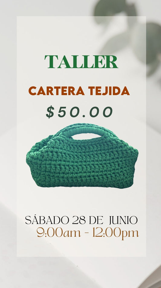 Taller Cartera Tejida