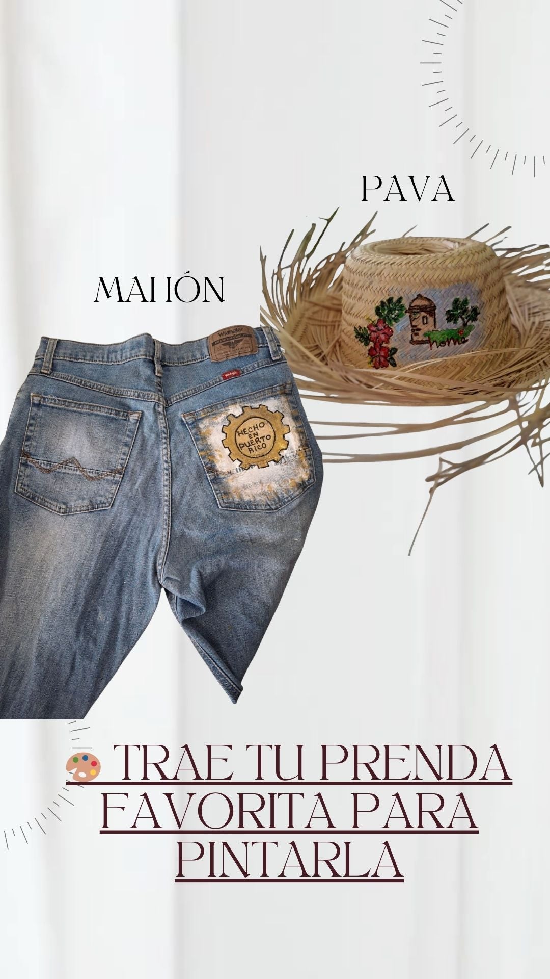 Taller Pintura sobre tela (Pava Mahón)