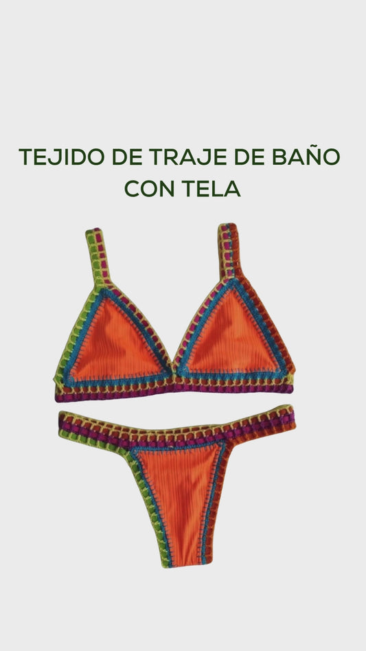 Taller Traje de Baño con Tela