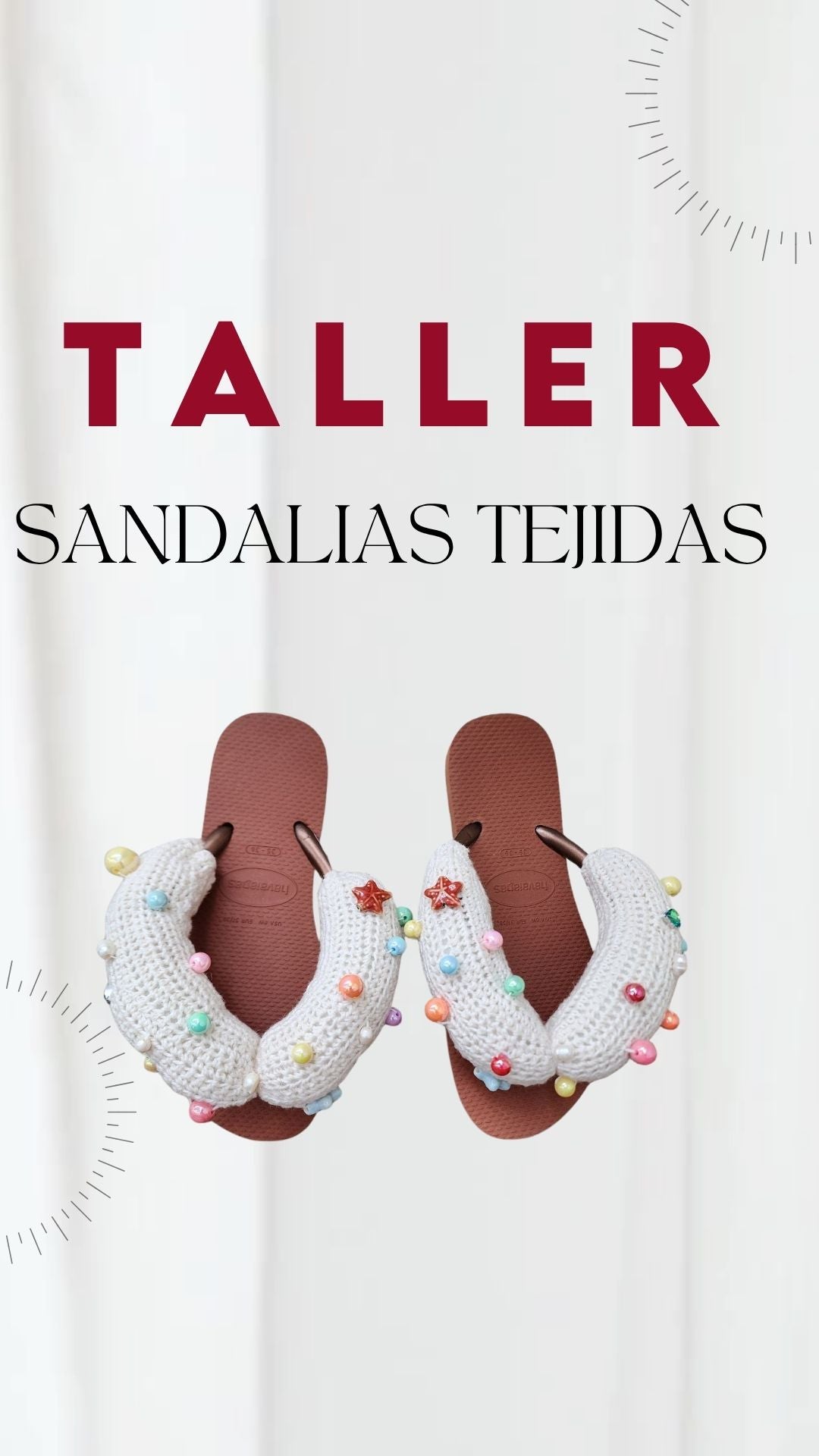 Taller Sandalias Tejidas