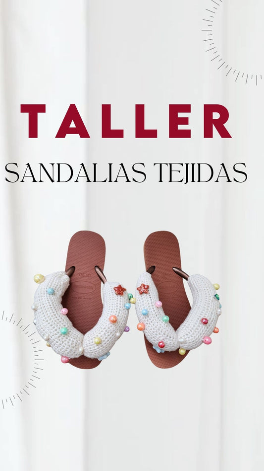 Taller Sandalias Tejidas