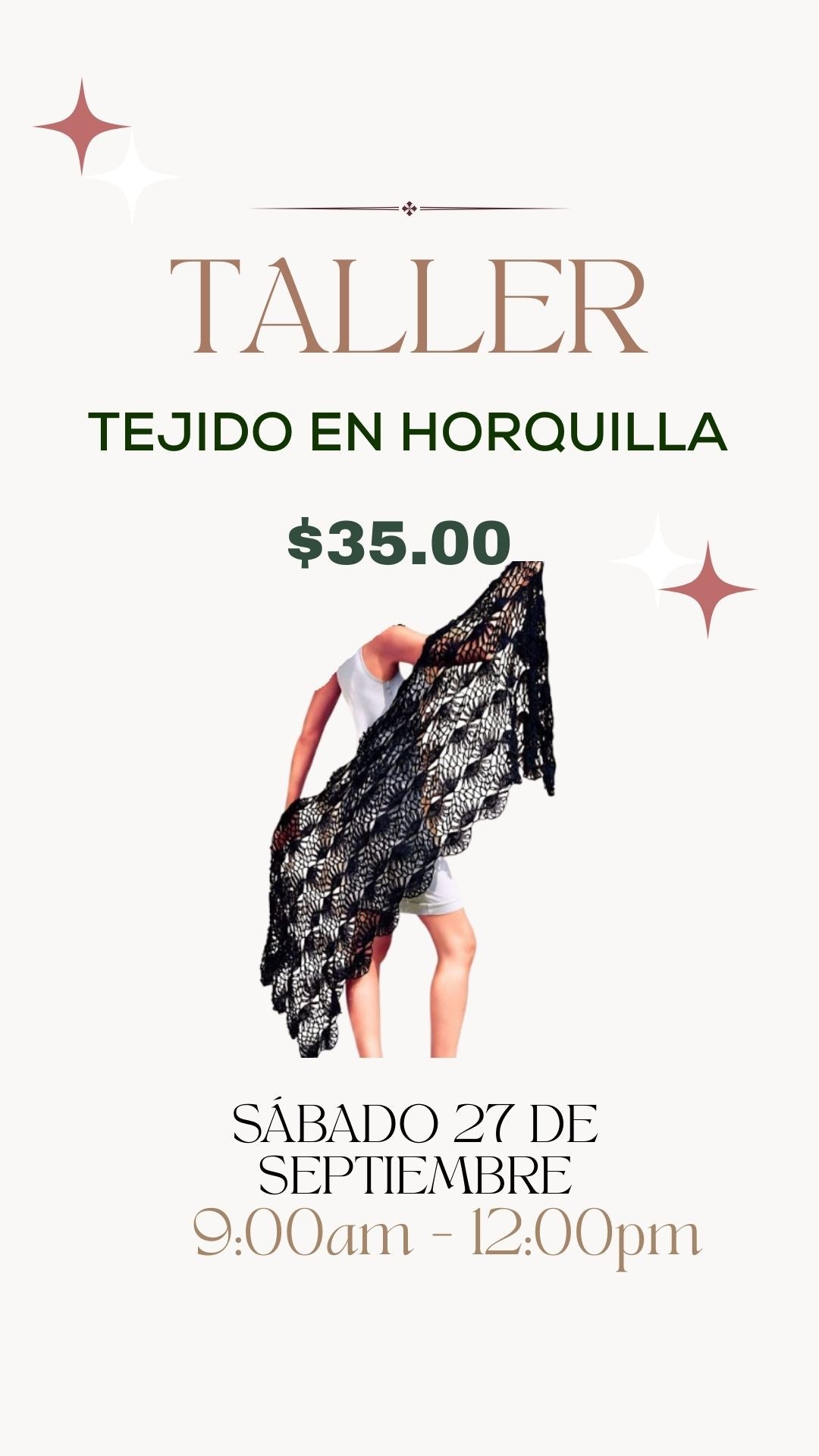 Taller Tejido en Horquilla